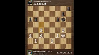 Magnus Carlsen vs Sergey Karjakin • 6th Sinquefield Cup, 2018