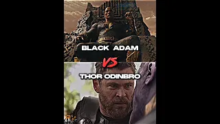 Black Adam Vs Thor