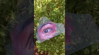 Oil Painting On Broken Glass tiktok stasiaworms