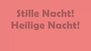 stille nacht with lyrics