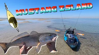 Redfish Limit Kayak Fishing Mustang Island Corpus Christi Texas