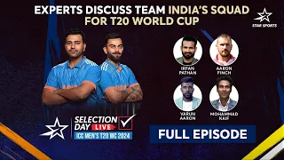 Selection Day LIVE: Irfan & experts discuss Team India's T20 World Cup squad | #T20WorldCupOnStar