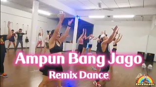 Ampun Bang Jago Dj Remix Tiktok Dance | Crystalboy Zumba | 抖音 洗脑歌