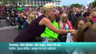 Sanna Nielsen-Sommar sommar sommar-Allsång på Skansen 2014