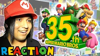 SUPER MARIO 35th ANNIVERSARY DIRECT REACTION !! ᴴᴰ