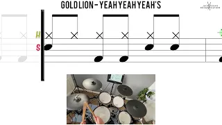 How to Play 🥁   Gold Lion   Yeah Yeah Yeahs