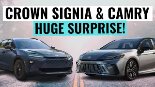 NEW 2025 Toyota Camry & 2025 Toyota Crown Signia Hybrid SUV || Huge Changes!