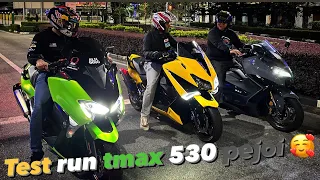 Yamaha Tmax Ride Sahor Taiping kite moh part 2 ✅ ( mari test moto Pejoi 🥰)