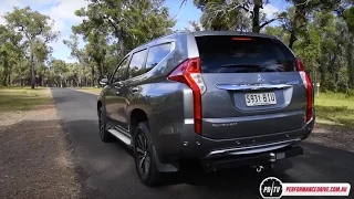 2016 Mitsubishi Pajero Sport 0-100km/h & engine sound