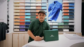 Trên tay đôi giày Lacoste L001 và thăm cửa hàng rất đỉnh của Lacoste