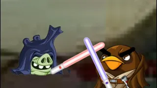 Mace windu vs darth sidious | angry birds Star Wars animation