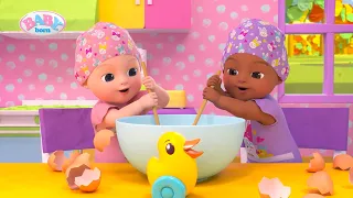 První pečení: BABY born Emma & Eva pečou cupcaky 👶🧁 | Díl 5 | Animovaný seriál BABY born