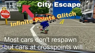 Sonic Adventure 2 Battle - Infinite Points in City Escape (Glitch)