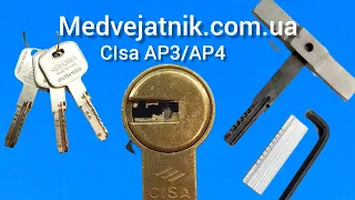 Self-impression for Cisa AP3/AP4 lock picks +380933008410