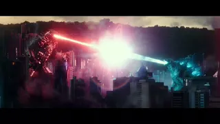 Godzilla vs mecha godzilla Beamout But its reversed | Godzilla Vs kong