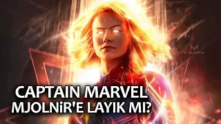 Captain Marvel Thor'un Çekici Mjolnir'i Kaldırabilir mi?