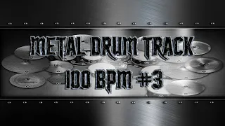 Groovy Metal Drum Track 100 BPM | Preset 3.0 (HQ,HD)