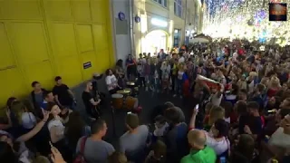 World Cup Russia 2018. Fan Zone Nikolskaya. Би-2 - Мой рок-н-ролл (кавер-версия группы 7созвездий)