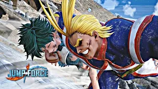 The Ultimate Showdown : Deku vs All Might | Jump Force | Full Fight 60 Fps