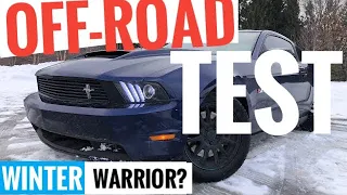 Is The Mustang 5.0 a Practical Winter Daily? | OFF-ROAD SNOW TEST! This Is Why You Need Winter Tires