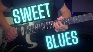 Sweet Groove Blues Guitar Backing Track (G)