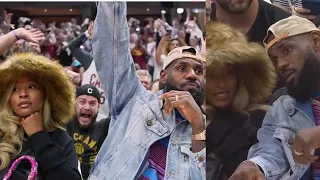 LEBRON JAMES TROLLS CAVS FANS & MADE THEM GO CRAZY AFTER PULLING UP TO GAME!