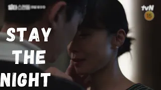 Haeng-Seon and Chi-yeol steamy kissing scene: Crash course in romance ep 12