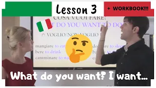 Learn Italian in 30 Days | #3 | How To Express Feelings & Needs (+ ENG/ITA SUBTITLES + WORKBOOK)