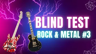 Blind test rock & metal #3