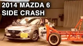 2014 Mazda 6 | Side Crash Test | CrashNet1