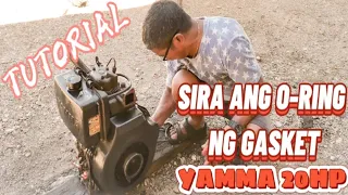 PAANO PALITAN OR AYUSIN ANG O-RING NG GASKET NG YAMMA 20HP DIESEL MOTOR ENGINE