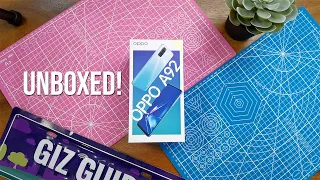 OPPO A92 Unboxing, Impressions, First Camera Samples