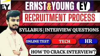 Ernst & Young (EY) Syllabus | Recruitment Process | Pattern | EY GDS Aptitude Test | Interview