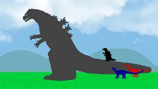 Godzilla Zilla and Dinosaurs - Dinosaurs Cartoons 2018