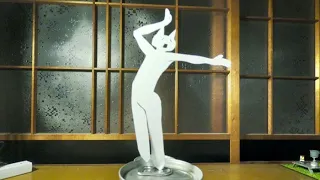 切り絵でゲッダンした動画