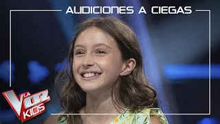 Blanca Miralles - Stand by me | Blind auditions | The Voice Kids Antena 3 2022