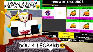 O Que as Pessoas Oferecem Pela Nova Fruta Mamute na Atualização do Blox Fruits