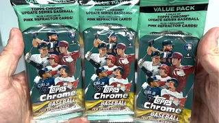 2018 Topps Chrome Update Value Pack Rip - MASSIVE Rookie Parallels!!!