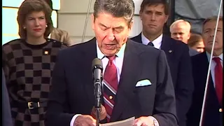 President Reagan's Remarks on the Nation's Economy from South Lawn on October 7, 1988