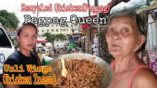 Pagpag Queen..Recycled Chicken food