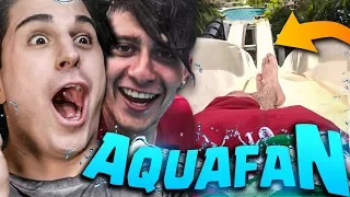 ANIMA E ST3PNY SUGLI SCIVOLI PIU' PERICOLOSI DELL' AQUAFAN!