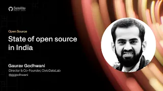 GitHub Satellite India 2021 - State of open source in India