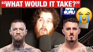 THE MMA GURU Conor McGregor and Tom Aspinall impression