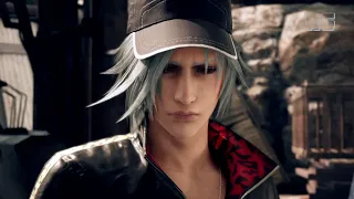 Final Fantasy VII Remake Cloud meets Noctis Familiar Leslie All Cutscenes