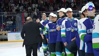 WE ARE THE CHAMPIONS OF IIHF U18 Asia and Oceania Cup 2024
