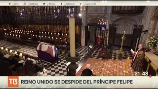 Reino Unido despidió al príncipe Felipe, duque de Edimburgo