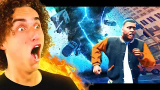 Reacting To The MOST DANGEROUS DISASTER In GTA 5!