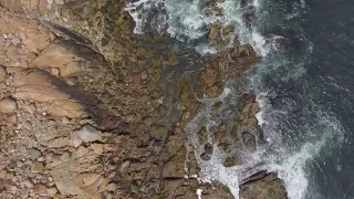 Rockport MA - Waves crashing on the rocks