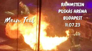 Mein Teil | Rammstein | Live Puskás Aréna Budapest | 11th July 2023