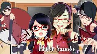 ❤REACCIONADO TIKTOK DE SARADA UCHIHA 💫🤜